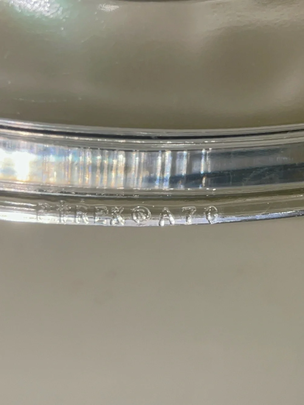 Pyrex Square Replacement Lid A 7 C